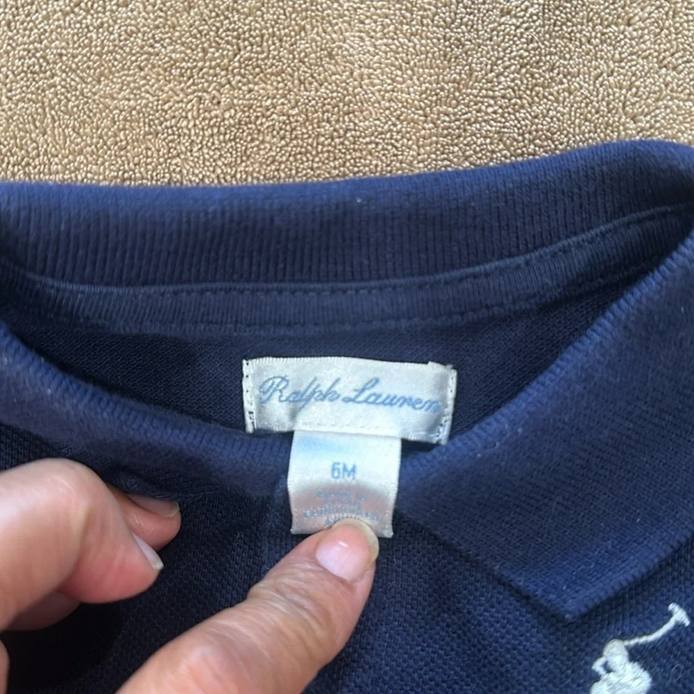 Navy Blue Polo Shirt for Kids Ralph Lauren